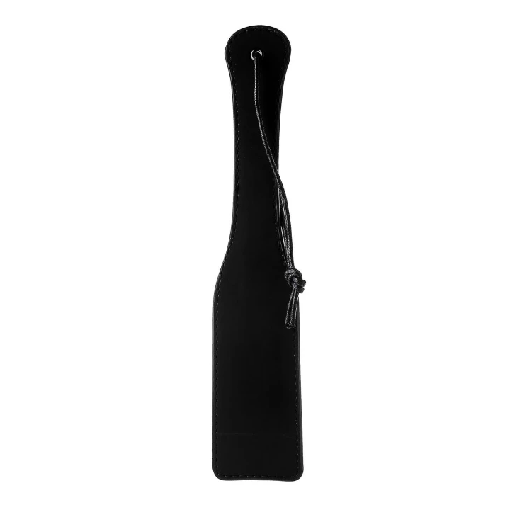 Pejcz do zabaw - BLAZE PADDLE BLACK, Neopren/PU, z funkcją wibracji