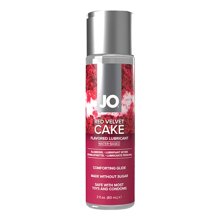 Lubrykant wodny System JO - Smak Red Velvet Cake, 60 ml, Aksamitna konsystencja
