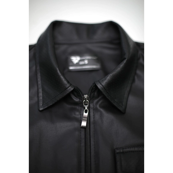 Polo REGNES FETISH PLANET – wetlook, perforowana kieszonka, rozmiar 5XL