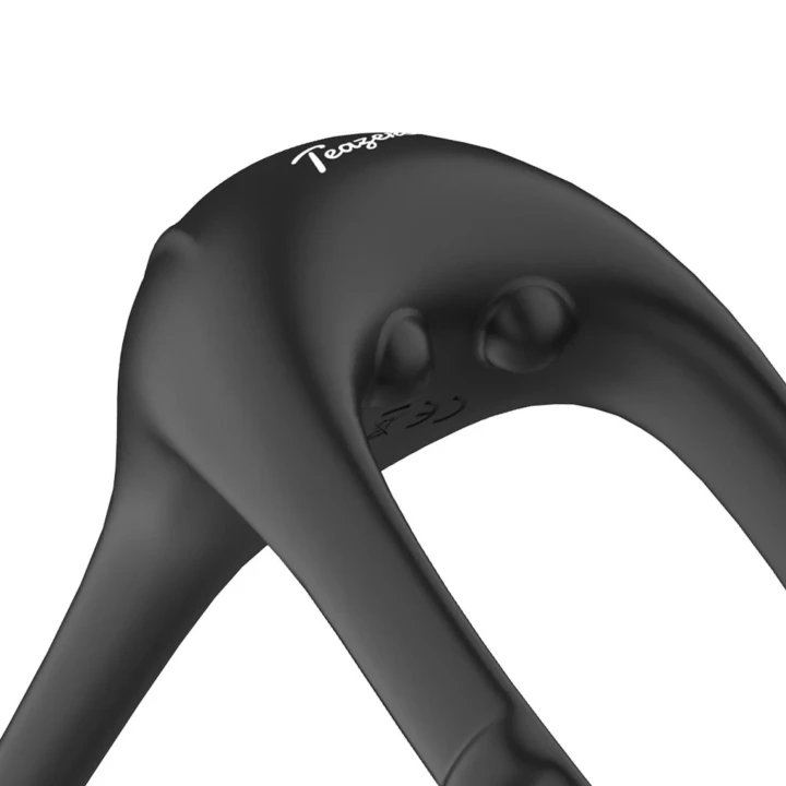 Wibrator prostaty Teazers Triple zdalnie sterowany, regulowany pierścień, 2 silniki