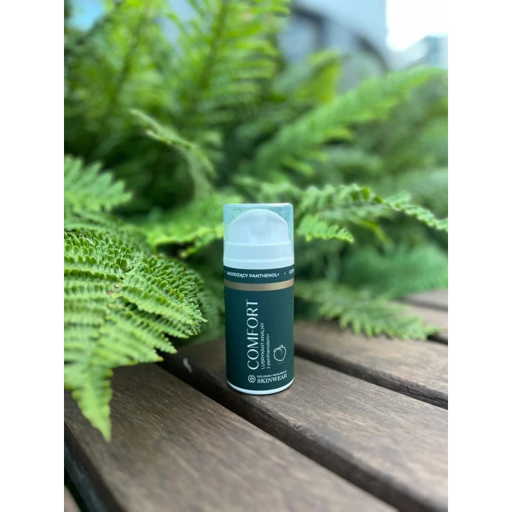 Lubrykant analny Skiwener Comfort 100ml z pantenolem, wodna formuła, długotrwały poślizg