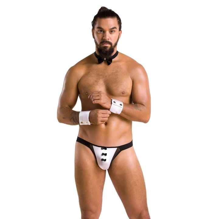 Slipy męskie CASMIR MEN 036 SET ALFRED, Oeko-Tex, rozmiar L/XL, czarne, komfortowe