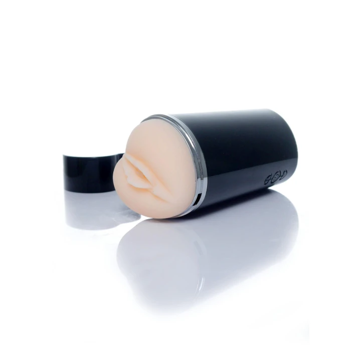 Masturbator Wagina - 34 Funkcje Wibracji, 2 Silniki, Cyber Skóra