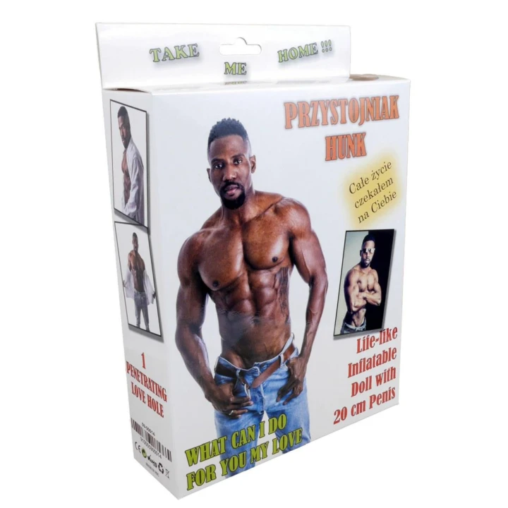 Lalka miłości - Przystojniak 165 cm, męski tors, z otworem analnym