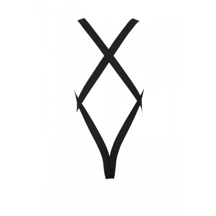 Body Passion 040 BODY LEON, czarne, Oeko-Tex, L/XL, dla wrażliwej skóry