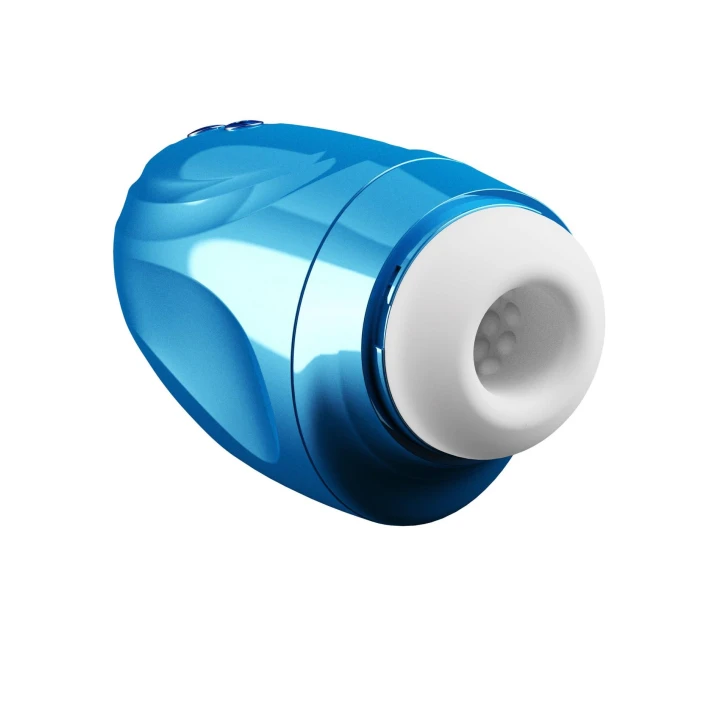 Masturbator wodoodporny FUSION X Aqua Bubble, wibracje, 2 silniki, silikon