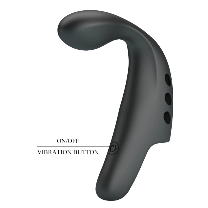 Wibrator na palec PRETTY LOVE GORGON, silikonowy, 10 funkcji wibracji