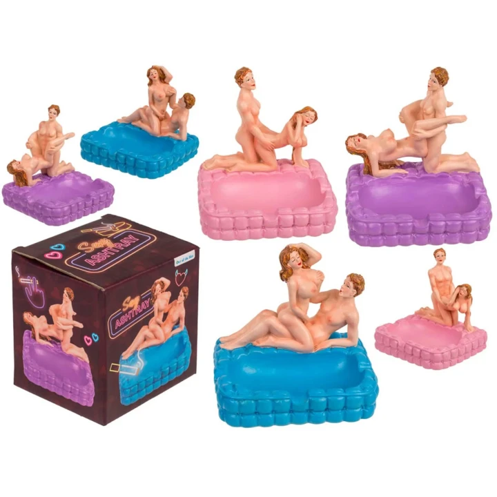 Popielniczka Erotyczna - Miks Wzorów, Solidny Materiał, Estetyczne Opakowanie