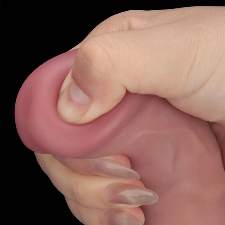 Dildo Lovetoy 10 trybów wibracji, podwójna gęstość, wodoodporny 22,8 cm