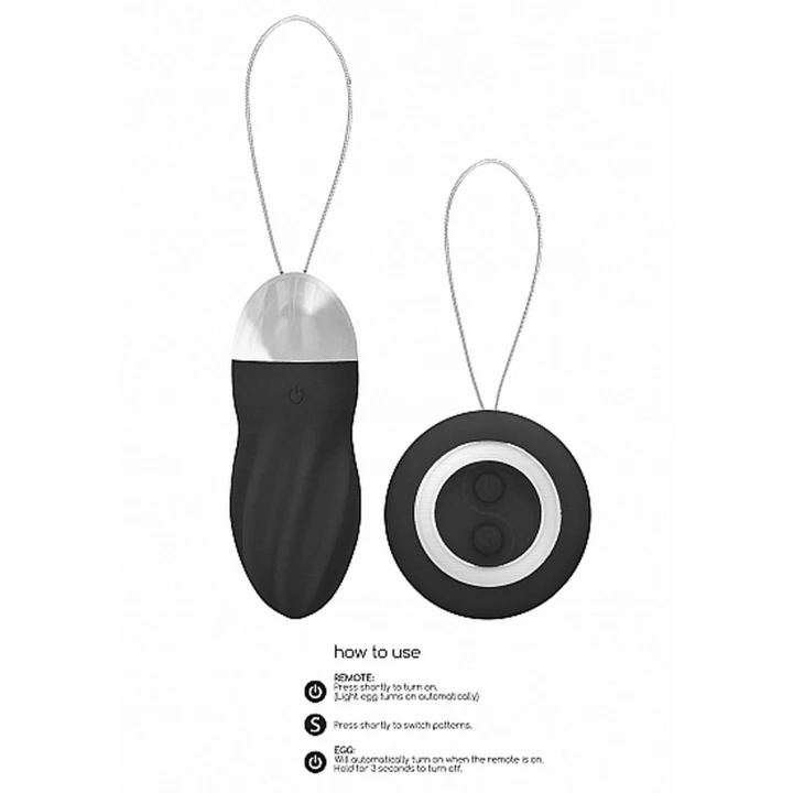 Wibrator jajeczny George - Zdalne sterowanie, 36 trybów, wodoodporny