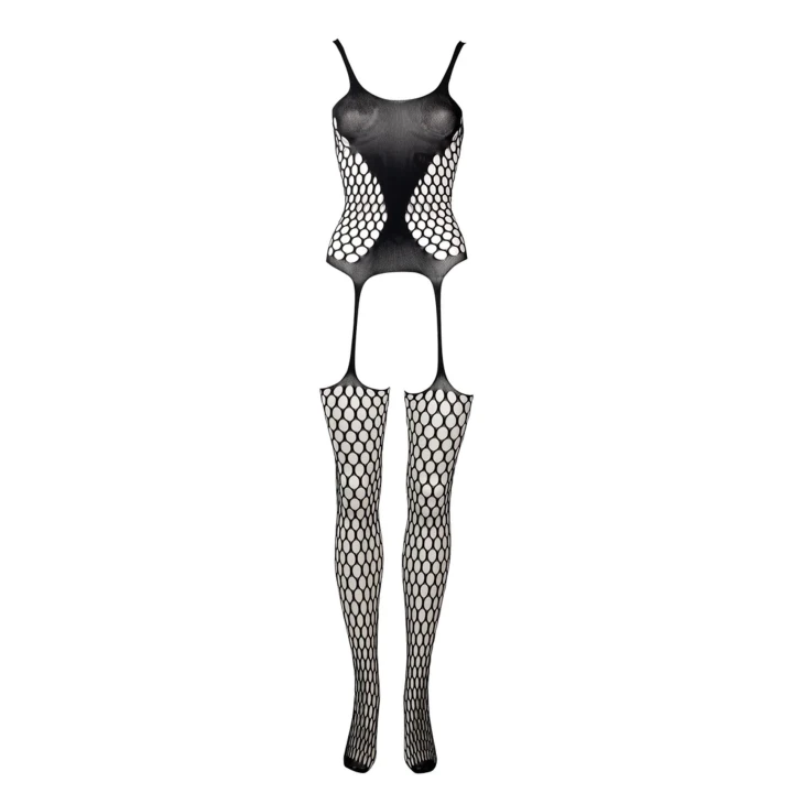 Bodystocking LE DESIRE - Siatka fence, Elastyczny materiał, Rozmiary S-XL