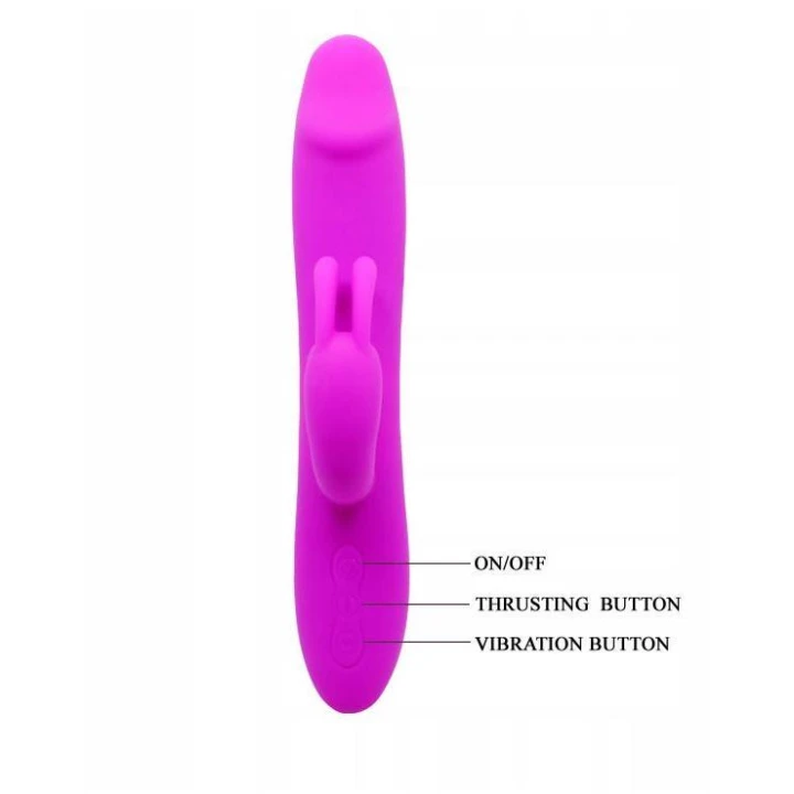 Wibrator Realistyczny LyBaile Natural Motion 7 Wibracji, Wodoodporny, Silikon Medyczny