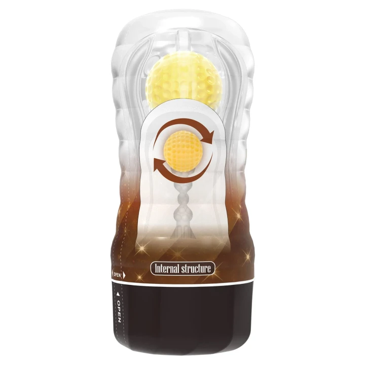 Masturbator kulkowy PRETTY LOVE - Materiał: TPR/ABS, ultra-realistyczne doznania