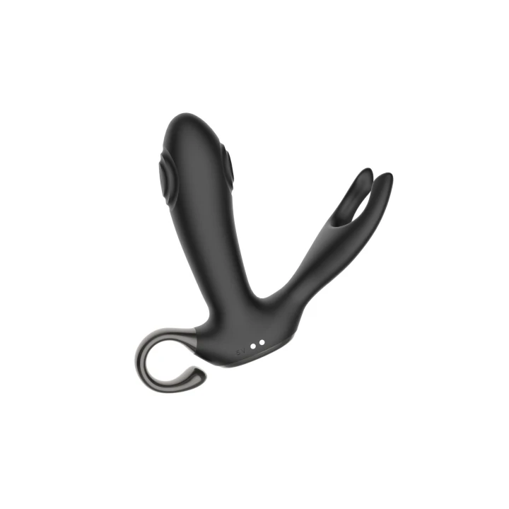 Wibrator analny Dual Tapping, 10 trybów wibracji, ergonomiczny design, bezpieczne materiały