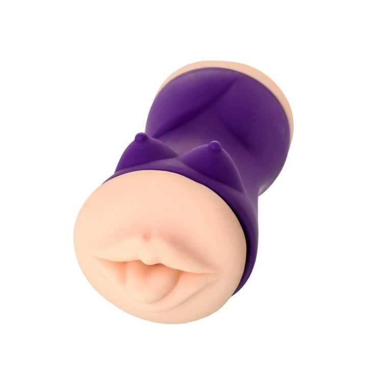 Masturbator dwustronny JOS Yara, TPR, 17,5 cm, realistyczne tekstury