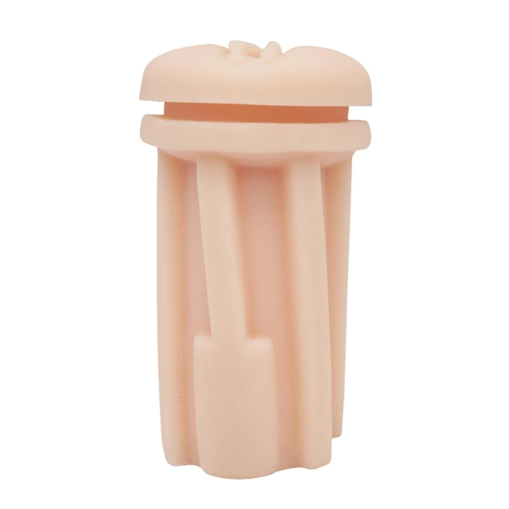 Masturbator wodoodporny IPX6, LUXURY, z 9 poziomami wibracji i ssania, USB Type-C