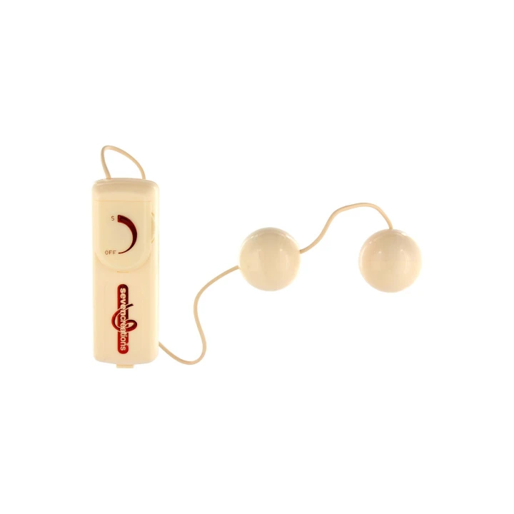 Kulki wibracyjne ABS Gold, 35cm, wodoodporne, trening mięśni dna miednicy