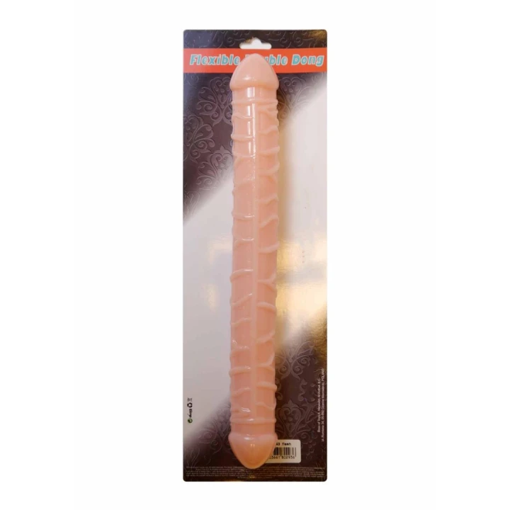 Dildo podwójny - Elastyczny TPR, 33,5 cm długości, 3,6 cm średnicy