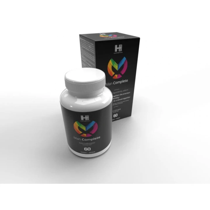 Suplement diety Man Complete - naturalne składniki, wspiera męskość i erekcję