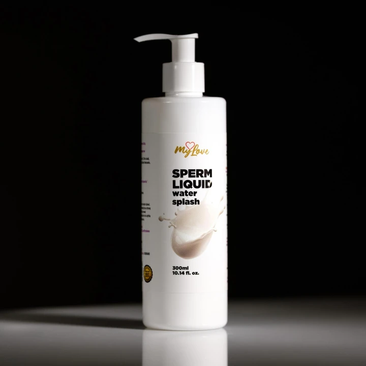 Żel intymny MyLove Sperm Liquid 300 ml – wodny, realistyczny efekt, gładki poślizg
