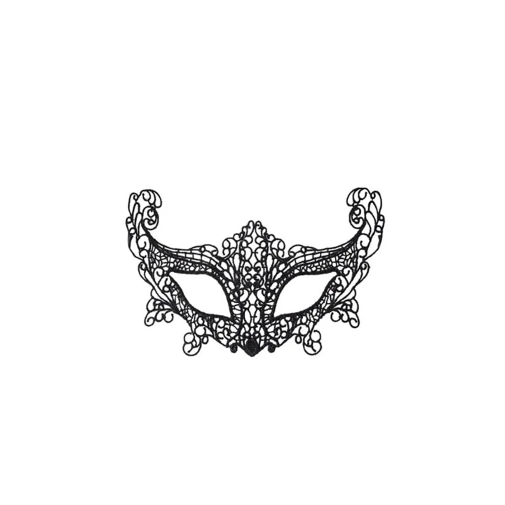 Maska masqueradowa z koronką - elastyczna, lekka, wygodna na eleganckie przyjęcia