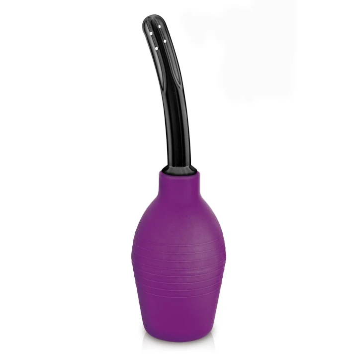 Enema – Purple Enema Bear 310 ml z serii Showerplay P2, ergonomiczny design, łatwość użycia