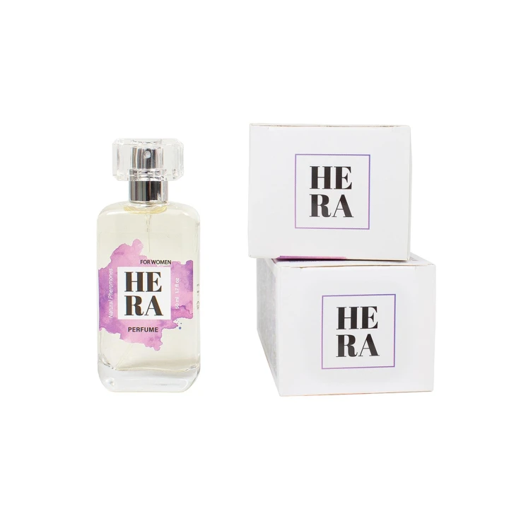 Perfumy damskie Hera z feromonami, Kwiatowo-owocowy zapach, 50 ml