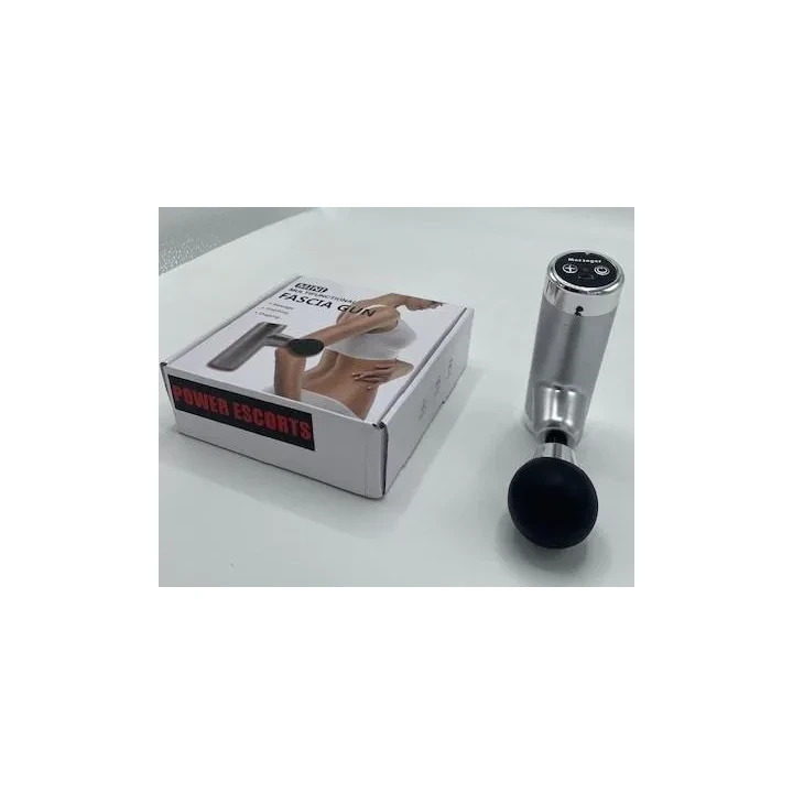 Masażer mini ABS, 25 cm długości, srebrny - dla wymagających użytkowników