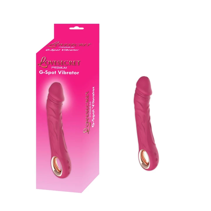 Wibrator G-Spot Lovesecret Premium LS08 | 22 cm | 10 trybów wibracji | Silikon wodoodporny
