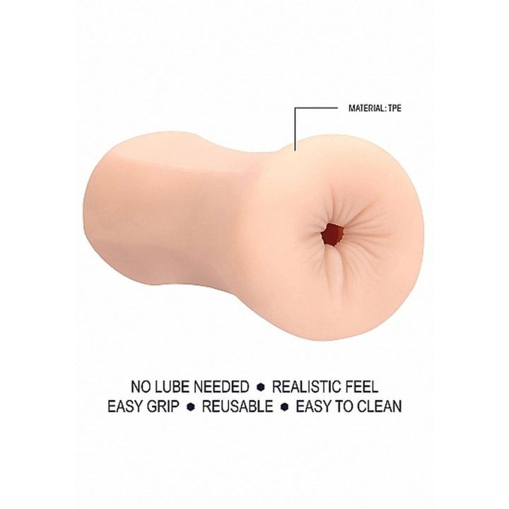 Masturbator anal Flesh Self Lubrication, samonawilżający, realistyczny