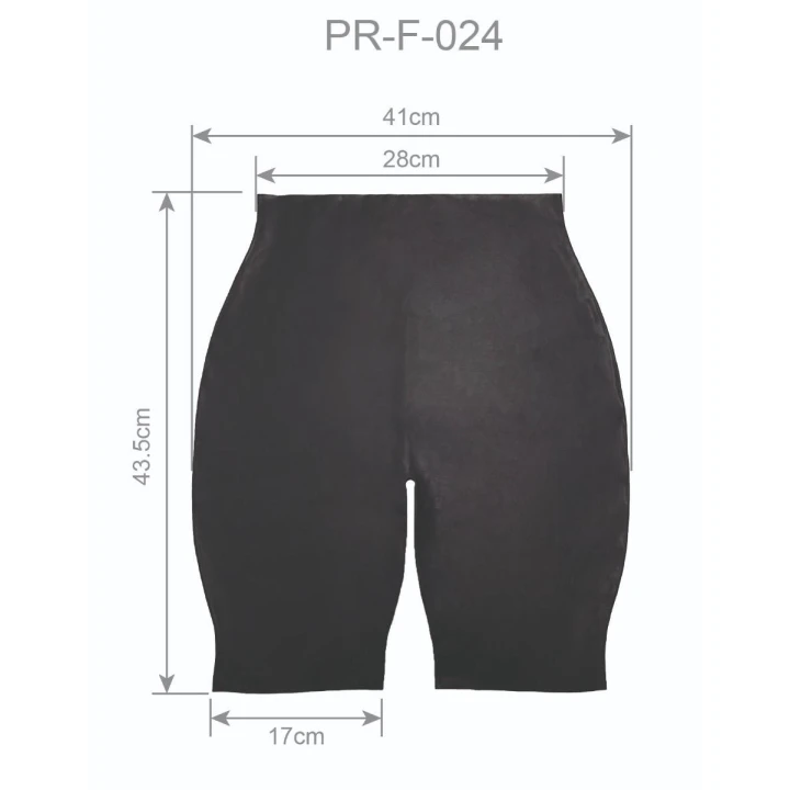 Szorty lateksowe Prowler RED, M - elastyczne, bezszwowe, połyskliwe wykończenie