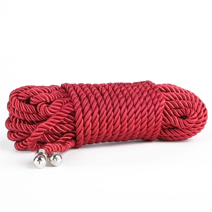 Rope do bondage Rebellion Reign 10m, poliester, jedwabista faktura 6mm