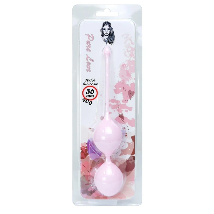 Kulki Kegel Silikonowe B-Series 36mm, 90g, Różowe, Wodoodporne