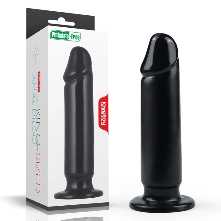Dildo analny LoveToy, PVC, długość 23,5 cm, średnica 8,4 cm, 9,25 cala