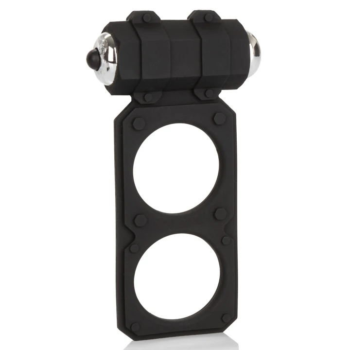 Pierścień erekcyjny LOVERS - medyczny silikon, wibrujący, wodoodporny