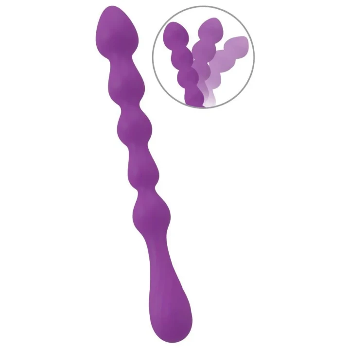 Różdżka analna You2Toys, silikonowa, długość 27,3 cm, ergonomicznym uchwytem