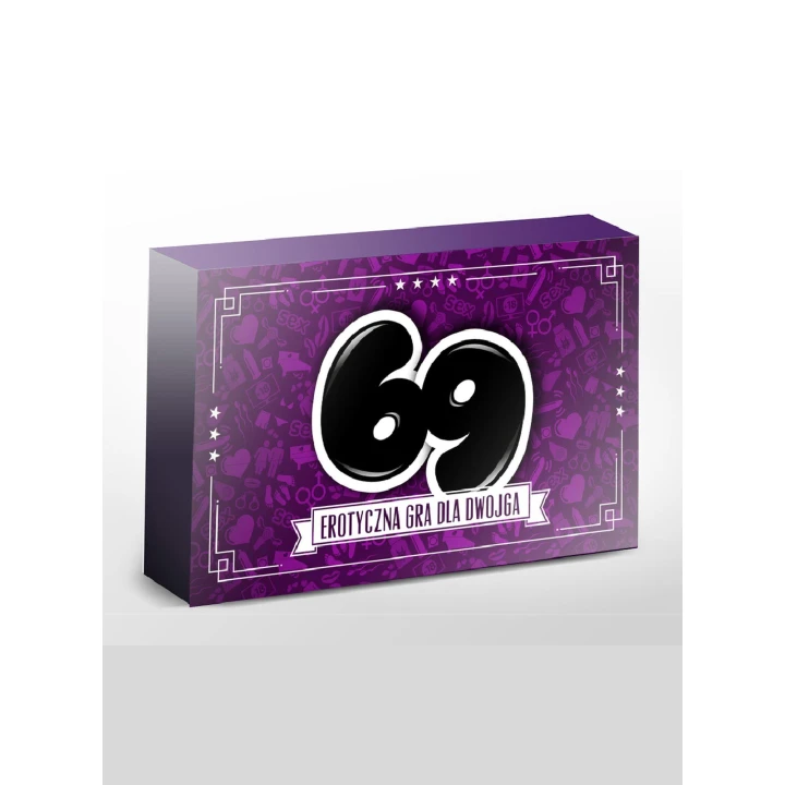 Gra planszowa - 69 Gra Erotyczna, ruletka z pytaniami i 80 kartami wyzwań