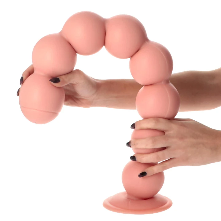 Korek analny MONOLITE Trolltunga, 7,6 cm, PVC, długość 58 cm