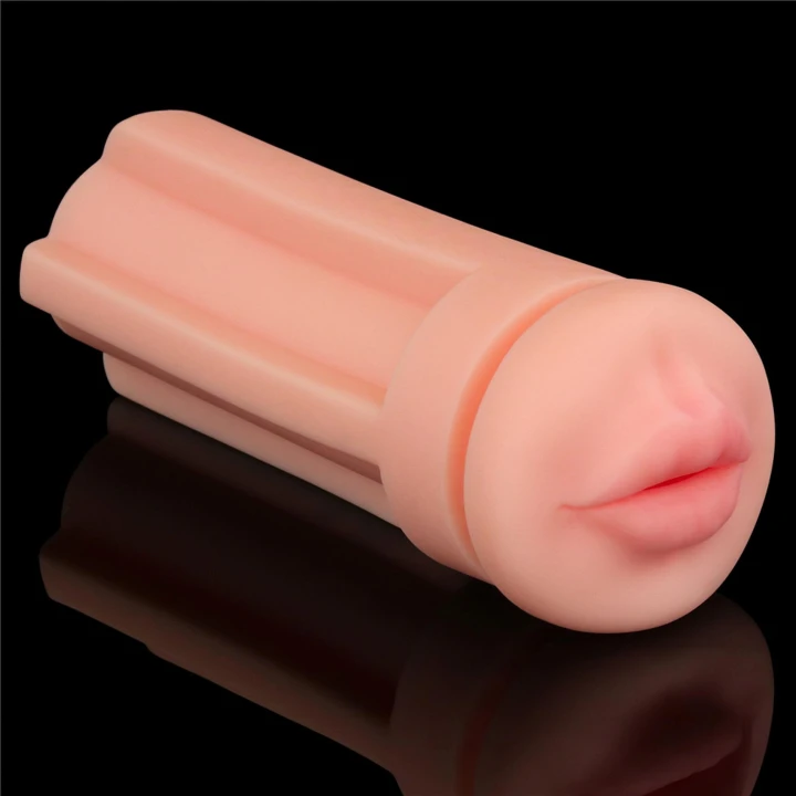 Masturbator TPE Lovetoy, 19.8 cm, z wypustkami, bez ftalanów i lateksu