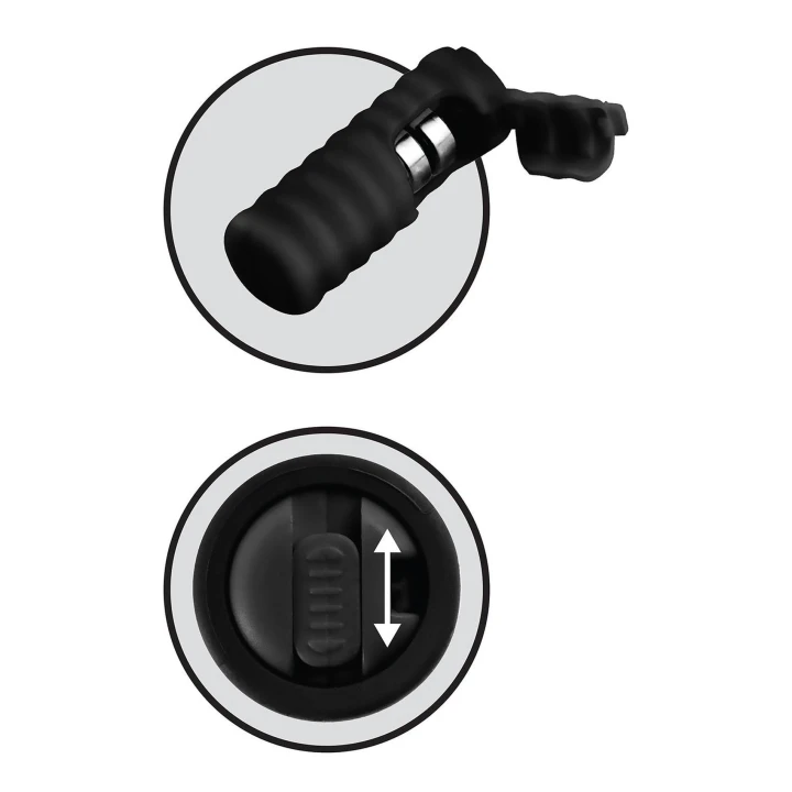 Wibrujące Lasso na Sutki FETISH FANTASY, Silikonowe, Ciche, Z Baterią