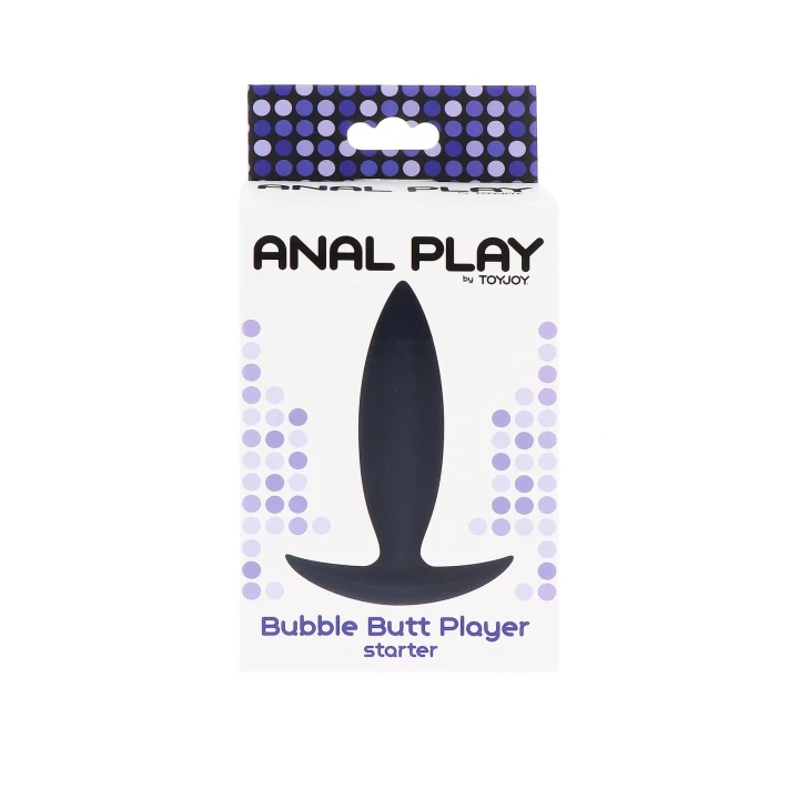 Stymulator analny Bubble Butt Player – silikon, 2,5 cm, 10 cm długości