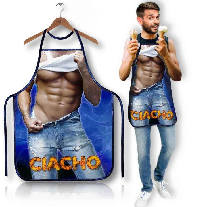 Fartuszek kuchenny "Ciacho" - Zabawny, wysokiej jakości, łatwy do czyszczenia