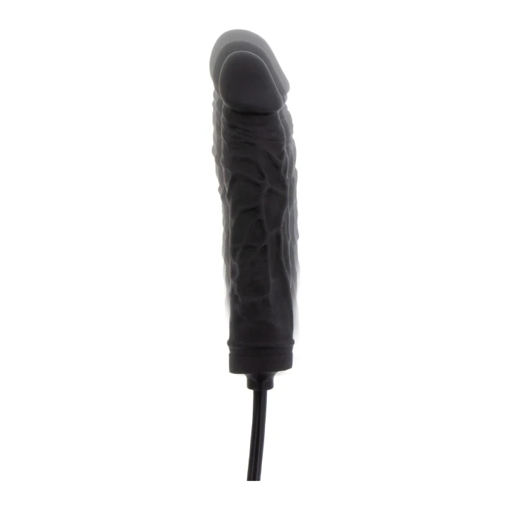 Dildo HIDDEN DESIRE Extreme - Silikonowy, Pompowany, 3.5-6 cm średnicy