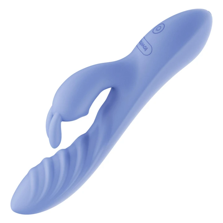 Wibrator silikonowy L'Allure Swirl, 20.5 cm, 10 programów wibracji, wodoodporny