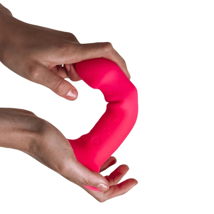 Dildo A.D. Hitsens 2, 17,2 cm, silikonowy, 10 trybów wibracji, przyssawka