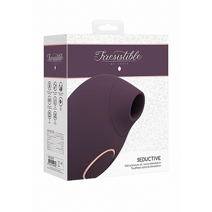 Wibrator Seductive Purple, wodoodporny, silikon medyczny, akumulator USB