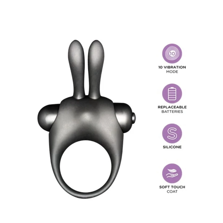 Wibrator do łechtaczki Orgie Orgasmic Bunny - 10 trybów, żel stymulujący w zestawie