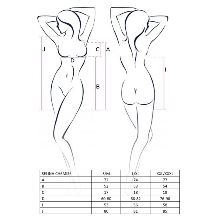 Koszulka nocna CASMIR Selina - regulowane ramiączka, koronkowe wykończenie, granatowa, XL-XXL