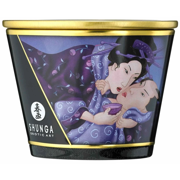 Świeca do masażu Shunga, egzotyczne owoce, 170 ml, do 40 godzin palenia