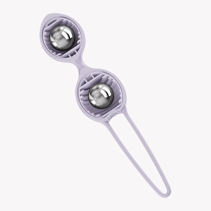 Trenażer mięśni dna miednicy SMARTBALLS DUO – 10 cm, 2 kulki, lawendowy